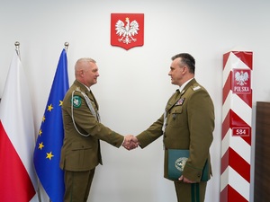 Uroczystość powołania i mianowania oficerów SG na stanowiska służbowe Uroczystość powołania i mianowania oficerów SG na stanowiska służbowe