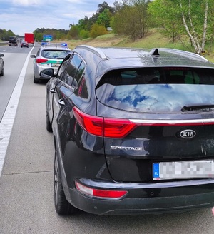 Zatrzymany samochód Zatrzymany samochód