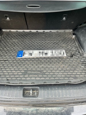 Odnalezione oryginalne, niemieckie tablice rejestracyjne Odnalezione oryginalne, niemieckie tablice rejestracyjne