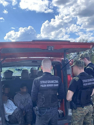 Zatrzymani cudzoziemcy Zatrzymani cudzoziemcy