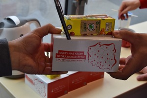 Akcja oddajemy krew Akcja oddajemy krew