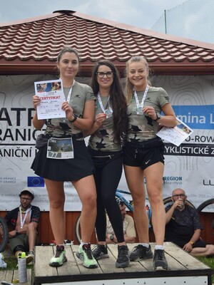 Nagrodzone funkcjonariuszki z wrocławskiej placówki SG 