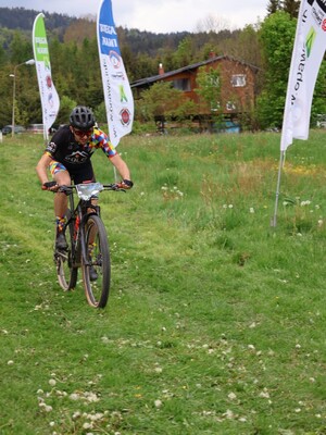 Funkcjonariusz PSG Kłodzko na trasie Funkcjonariusz PSG Kłodzko na trasie