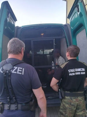 Zatrzymani cudzoziemcy Zatrzymani cudzoziemcy