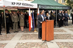 Obchody Święta Straży Granicznej oraz Dnia Strażaka w Radkowie 