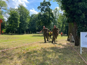 Marsz Nadodrzański - Nasi funkcjonariusze podczas zmagań Marsz Nadodrzański - Nasi funkcjonariusze podczas zmagań
