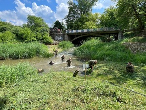 Marsz Nadodrzański - Nasi funkcjonariusze podczas zmagań Marsz Nadodrzański - Nasi funkcjonariusze podczas zmagań