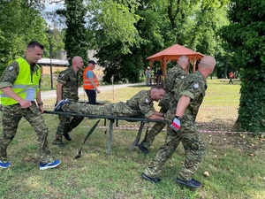 Marsz Nadodrzański - Nasi funkcjonariusze podczas zmagań Marsz Nadodrzański - Nasi funkcjonariusze podczas zmagań