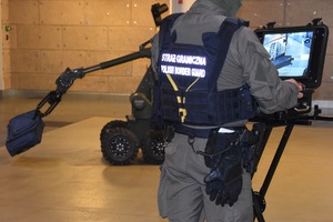 Interwencja minera-pirotechnika Straży Granicznej Interwencja minera-pirotechnika Straży Granicznej