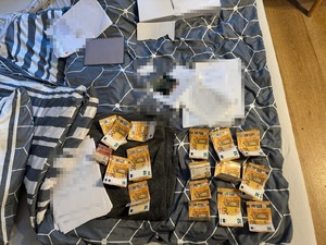 Zatrzymana gotówka i dokumenty 