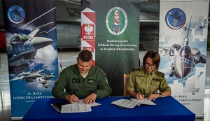 Podpisanie porozumienia o współdziałaniu pomiędzy NoOSG a JW Poznań-Krzesiny Podpisanie porozumienia o współdziałaniu pomiędzy NoOSG a JW Poznań-Krzesiny