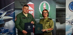 Podpisanie porozumienia o współdziałaniu pomiędzy NoOSG a JW Poznań-Krzesiny Podpisanie porozumienia o współdziałaniu pomiędzy NoOSG a JW Poznań-Krzesiny