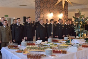 Spotkanie opłatkowe lubuskich służb mundurowych w siedzibie gorzowskiej policji Spotkanie opłatkowe lubuskich służb mundurowych w siedzibie gorzowskiej policji