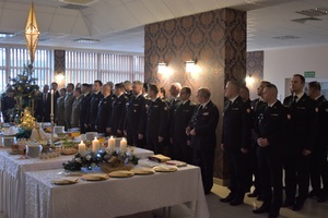 Spotkanie opłatkowe lubuskich służb mundurowych w siedzibie gorzowskiej policji Spotkanie opłatkowe lubuskich służb mundurowych w siedzibie gorzowskiej policji