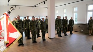 Uroczystość ślubowania nowych funkcjonariuszy Nadodrzańskiego Oddziału Straży Granicznej w Krośnie Odrzańskim Uroczystość ślubowania nowych funkcjonariuszy Nadodrzańskiego Oddziału Straży Granicznej w Krośnie Odrzańskim