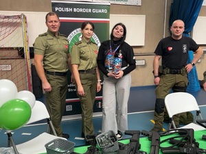 Funkcjonariusze Straży Granicznej podczas 33. Finału WOŚP w Krośnie Odrzańskim Funkcjonariusze Straży Granicznej podczas 33. Finału WOŚP w Krośnie Odrzańskim