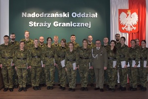 Uroczystość mianowania chorążych i podoficerów w Nadodrzańskim Oddziale Straży Granicznej Uroczystość mianowania chorążych i podoficerów w Nadodrzańskim Oddziale Straży Granicznej