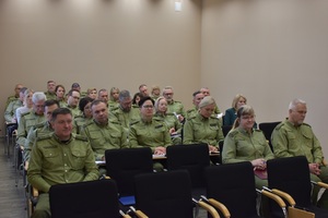 Odprawa służbowa w komendzie oddziału podsumowująca działalność Nadodrzańskiego Oddziału Straży Granicznej w 2024 r. Odprawa służbowa w komendzie oddziału podsumowująca działalność Nadodrzańskiego Oddziału Straży Granicznej w 2024 r.