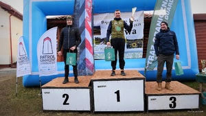 Funkcjonariusze na podium Funkcjonariusze na podium