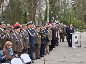 Uroczystość 85. rocznicy Zbrodni Katyńskiej na gorzowskim cmentarzu Uroczystość 85. rocznicy Zbrodni Katyńskiej na gorzowskim cmentarzu