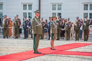 Wręczenia awansów generalskich oficerom Straży Granicznej Wręczenia awansów generalskich oficerom Straży Granicznej