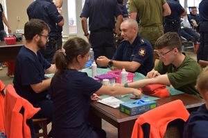 V edycja akcji krwiodawstwa "Zjednoczeni Krwią" w Nadodrzańskim Oddziale Straży Granicznej V edycja akcji krwiodawstwa &quot;Zjednoczeni Krwią&quot; w Nadodrzańskim Oddziale Straży Granicznej