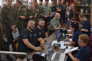 V edycja akcji krwiodawstwa "Zjednoczeni Krwią" w Nadodrzańskim Oddziale Straży Granicznej V edycja akcji krwiodawstwa &quot;Zjednoczeni Krwią&quot; w Nadodrzańskim Oddziale Straży Granicznej