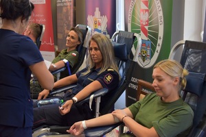 V edycja akcji krwiodawstwa "Zjednoczeni Krwią" w Nadodrzańskim Oddziale Straży Granicznej V edycja akcji krwiodawstwa &quot;Zjednoczeni Krwią&quot; w Nadodrzańskim Oddziale Straży Granicznej