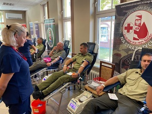 V edycja akcji krwiodawstwa "Zjednoczeni Krwią" w Nadodrzańskim Oddziale Straży Granicznej V edycja akcji krwiodawstwa &quot;Zjednoczeni Krwią&quot; w Nadodrzańskim Oddziale Straży Granicznej