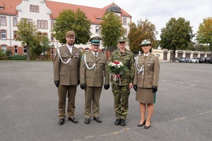 Funkcjonariusze Straży Granicznej podczas uroczystości ślubowania w NoOSG Funkcjonariusze Straży Granicznej podczas uroczystości ślubowania w NoOSG