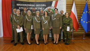 Uroczysty apel z okazji Narodowego Święta Niepodległości w Nadodrzańskim Oddziale Straży Granicznej Uroczysty apel z okazji Narodowego Święta Niepodległości w Nadodrzańskim Oddziale Straży Granicznej