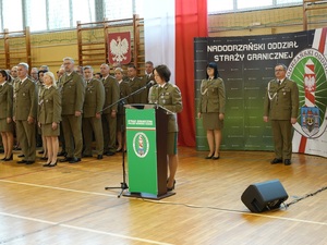 Uroczysty apel z okazji Narodowego Święta Niepodległości w Nadodrzańskim Oddziale Straży Granicznej Uroczysty apel z okazji Narodowego Święta Niepodległości w Nadodrzańskim Oddziale Straży Granicznej