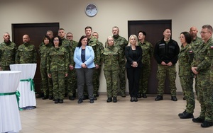 Wigilia dla funkcjonariuszy delegowanych do NoOSG Wigilia dla funkcjonariuszy delegowanych do NoOSG