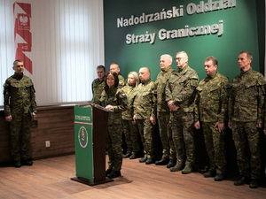 Mianowanie na stopień kaprala Straży Granicznej Mianowanie na stopień kaprala Straży Granicznej