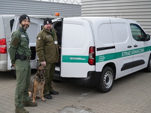 Nowy sprzęt dla poznańskich strażników granicznych Nowy sprzęt dla poznańskich strażników granicznych
