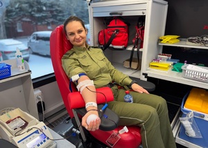 Akcja krwiodawstwa w Krośnie Odrzańskim Akcja krwiodawstwa w Krośnie Odrzańskim