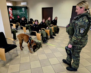 Uczniowie z „Elektryka” na zajęciach w Straży Granicznej! Uczniowie z „Elektryka” na zajęciach w Straży Granicznej!