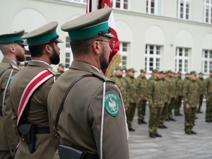 Ślubowanie funkcjonariuszy Nadodrzańskiego OSG Ślubowanie funkcjonariuszy Nadodrzańskiego OSG