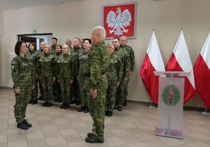 Mianowanie na kaprala w Nadodrzańskim Oddziale SG Mianowanie na kaprala w Nadodrzańskim Oddziale SG